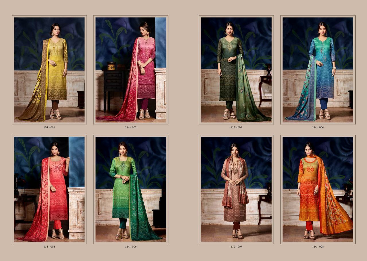 Sargam Print Presents Festive Silk Crepe Digital Printed Straight Salwar Suit Catalog Wholesaler