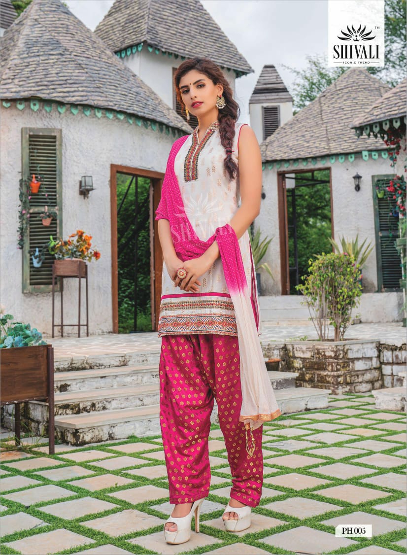 Shivali Presents Patiyala House Punjabi Style Readymade Salwar Suit Catalogue Wholesaler And Exporters