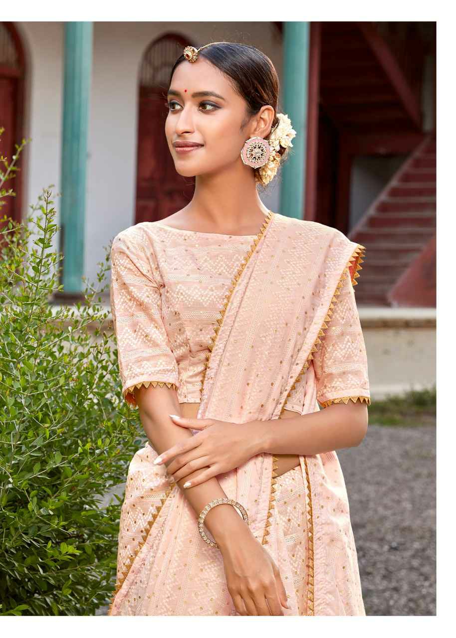 Lt Sarees Presents Khara Kapas Gold Printed Exclusive Designer Cotton Sarees Catalogue Wholesaler