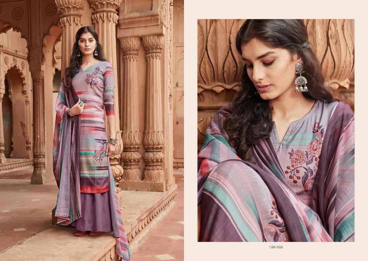 Sargam Prints Presents Azeem Pure Pashmina Digital Printed With Khatli Work Plazzo Style Salwar Suit Catalogue Wholesaler