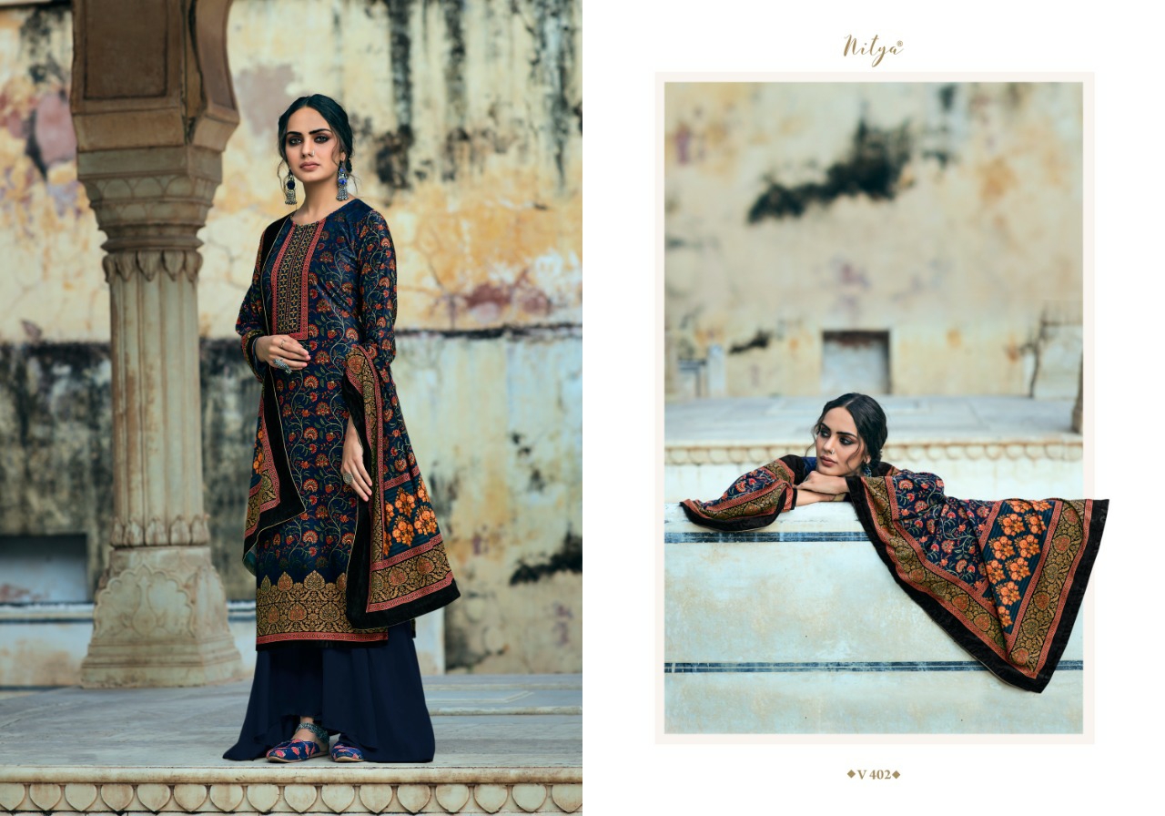 Lt Nitya Presents Velvet Vol-4 Exclusive Designer Digital Printed Salwar Suit Wholesaler