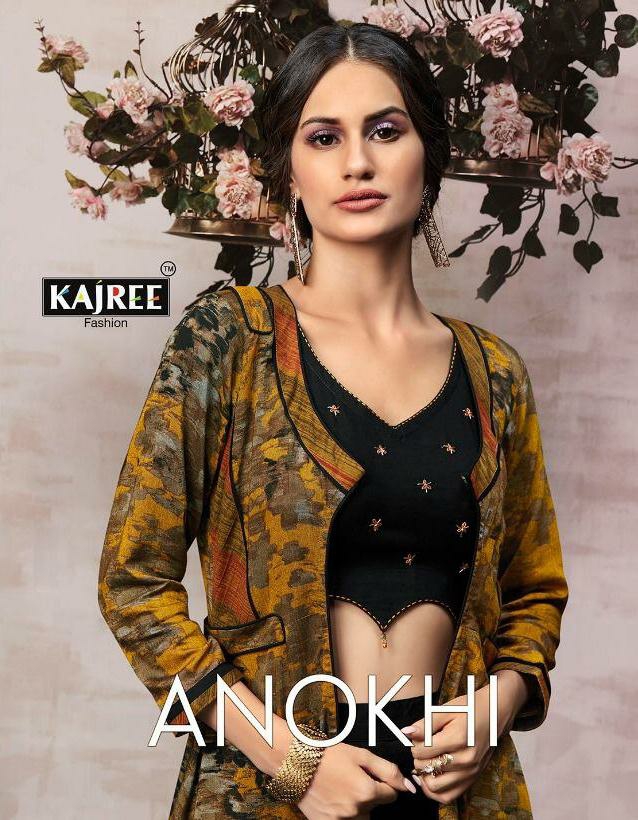 Kajree Fashion Presents Anokhi Exclusive Designer Party Wear Kurtis Catalogue Wholesaler