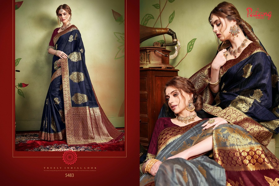 Patang Sarees Presents Anokhi Mongasilk Treaditional Wear Sarees Collection