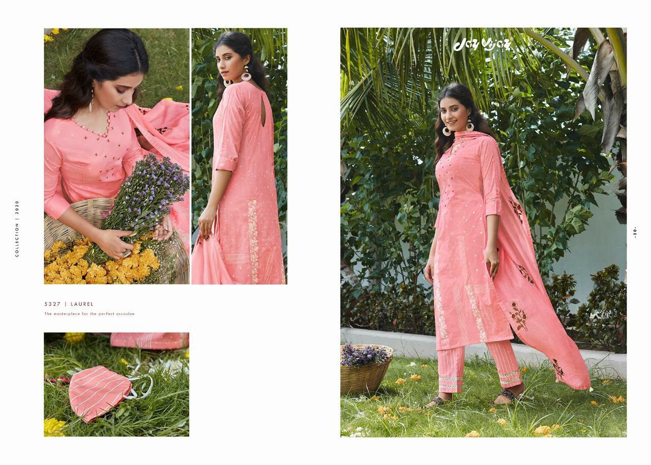 Jay Vijay Presents Laurel Vol-2 Lawn Cotton Khadi Print Salwar Kameez Wholesaler