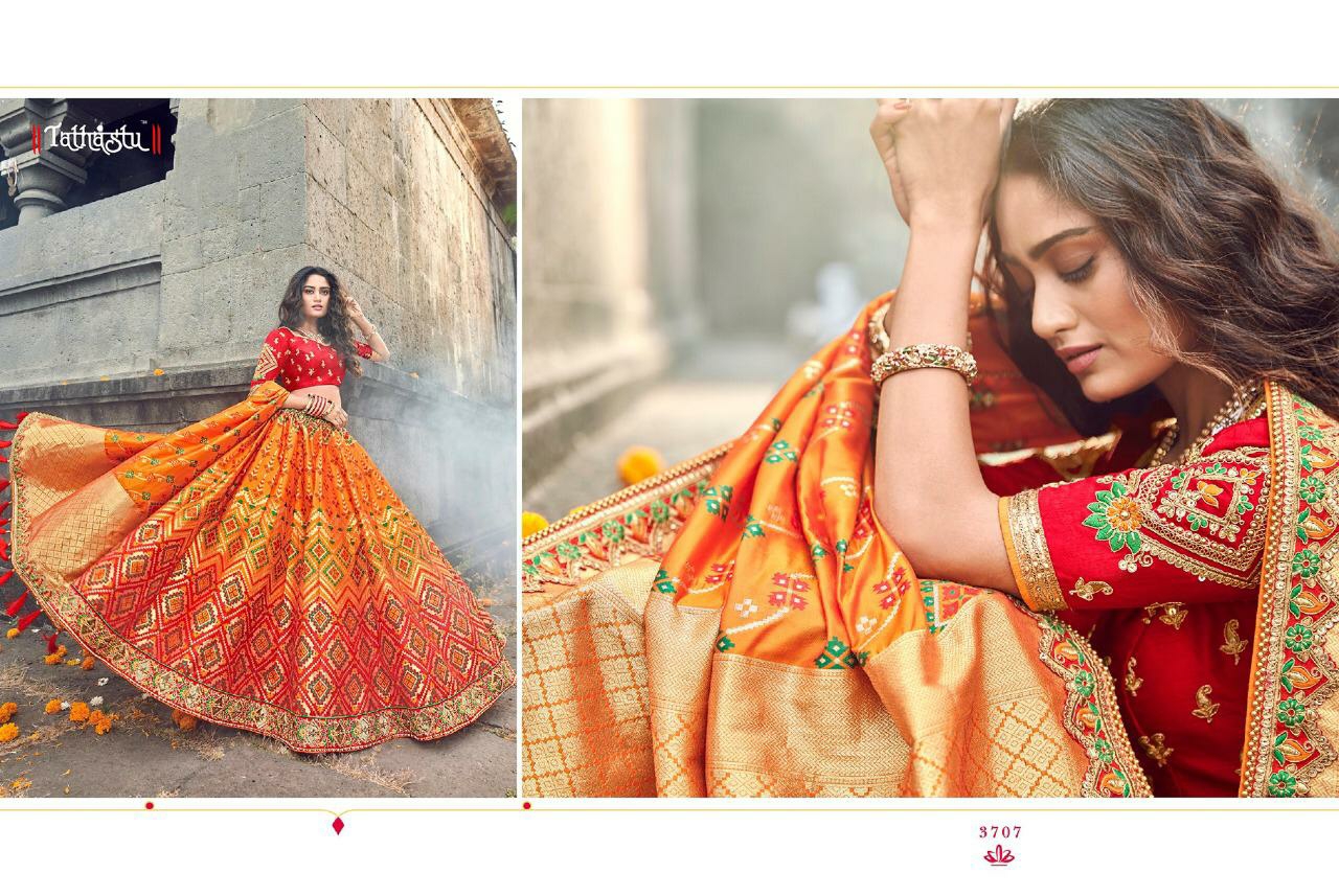 Buy Salmon Pink Designer Lehenga online-KARAGIRI – Karagiri