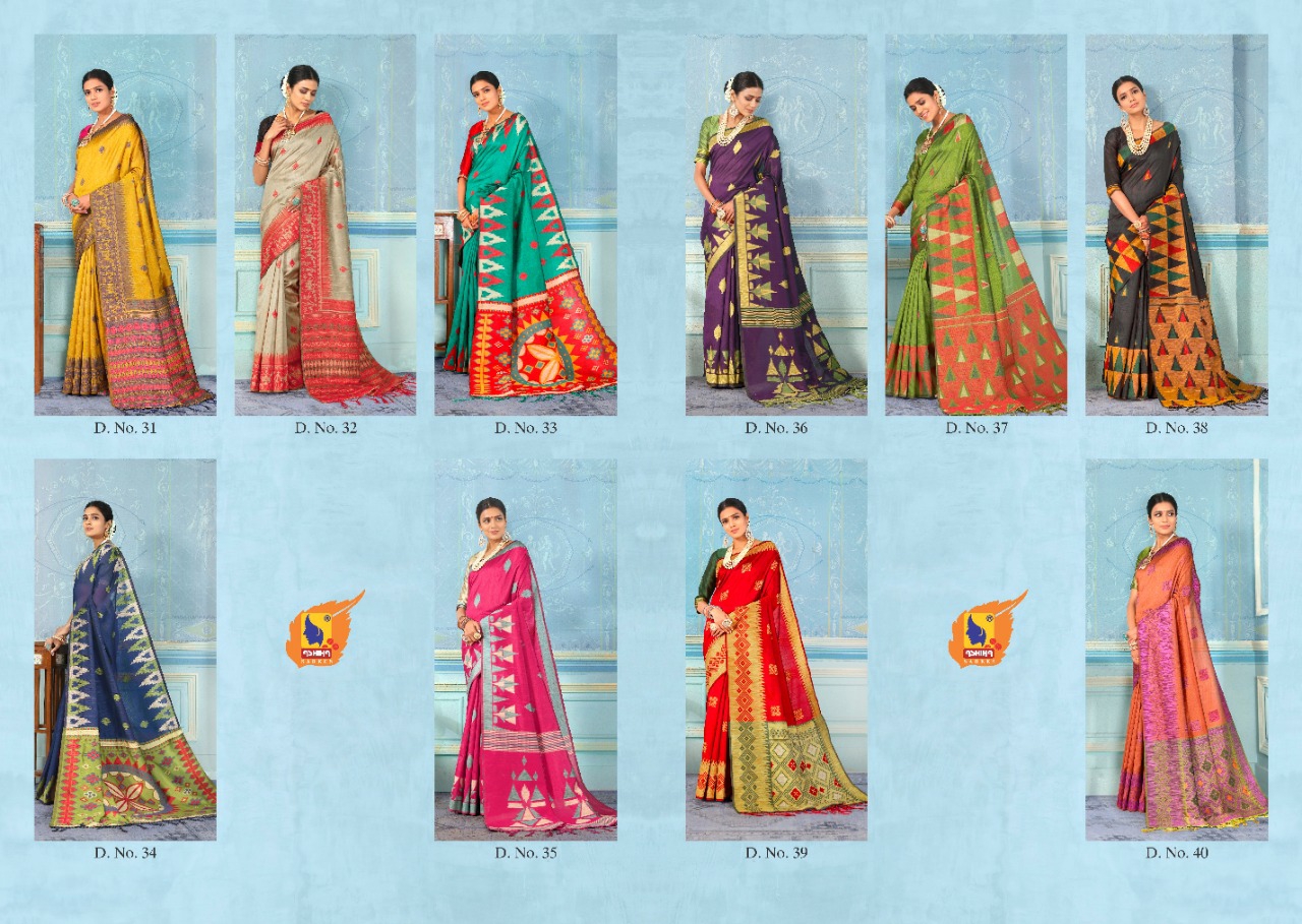 Ashika Sarees Presents Mrignaini Silk Bhanalpuri Silk Beautiful Designer Sarees Cataloge Wholesaler