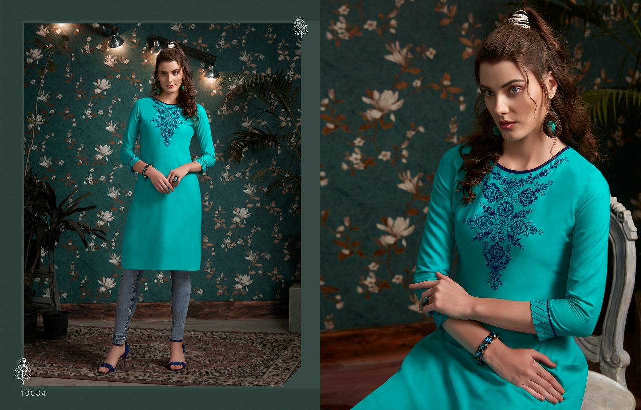 Kajree Presents Lily Vol-16 Causal Wear Kurtis Catalogue Wholesaler