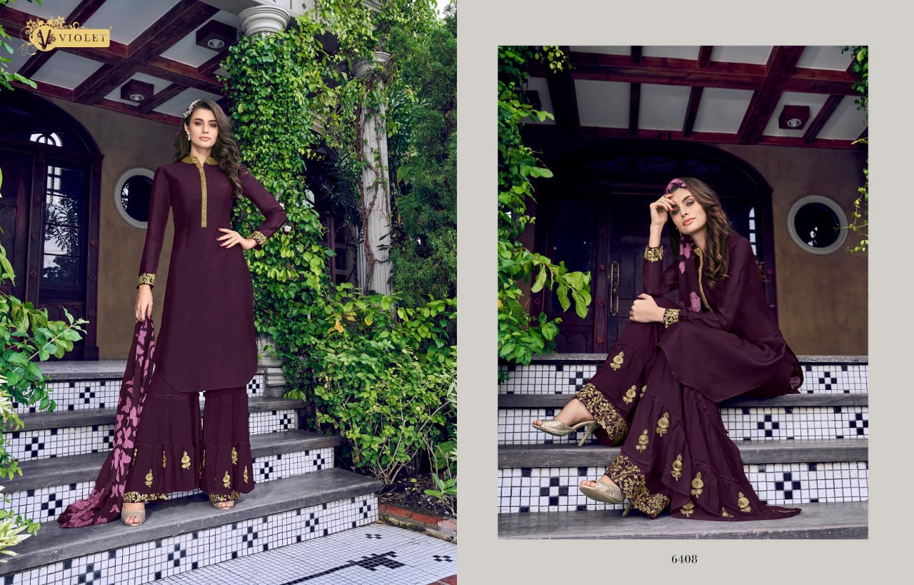 Swagat Presents 6401 To 6409 Beautiful Designer Party Wear Salwar Suit Catalog Wholesaler