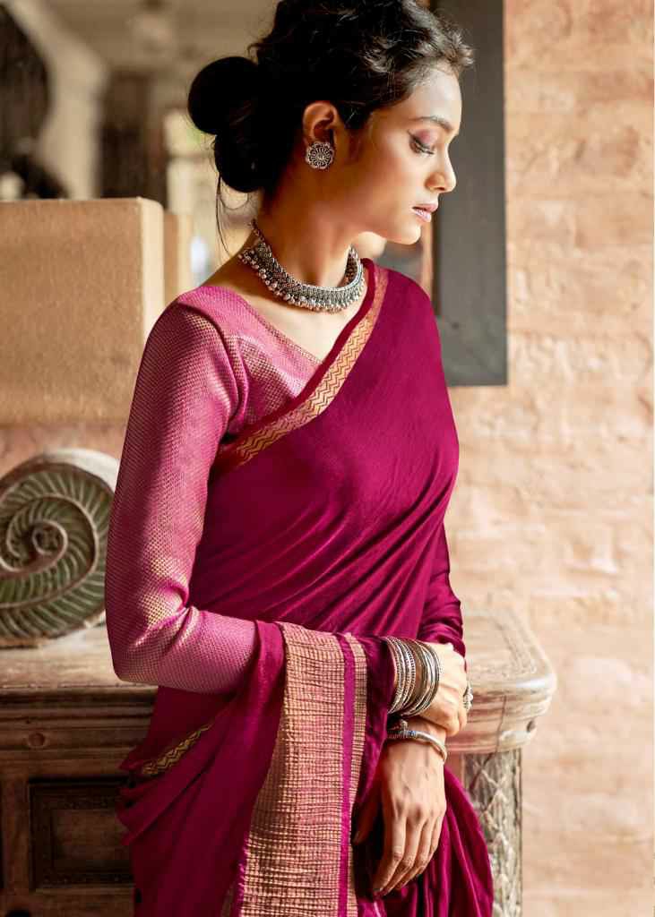 Lt Sarees Presents Nirmaya Fancy Designer Double Blouse Concept Pure Chinon Chiffon Sarees Catalogue Wholesaler And Exporters