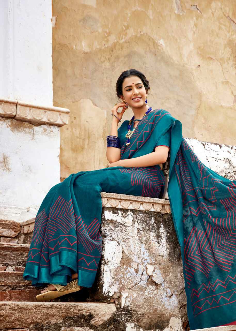 Lt Sarees Presents Swastika Daily Basis Line Satin Patta Printed Sarees Catalogue Wholesaler