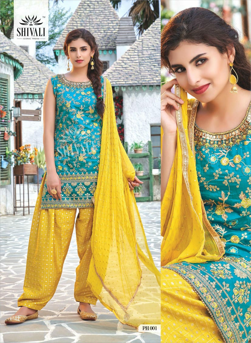 Buy Punjabi Patiala Dress Indian Pakistani Wedding Wear Salwar Patiala Suits  Ready to Wear Heavy Mirror Worked Heavy Net Dupatta Dress Online in India -  Etsy