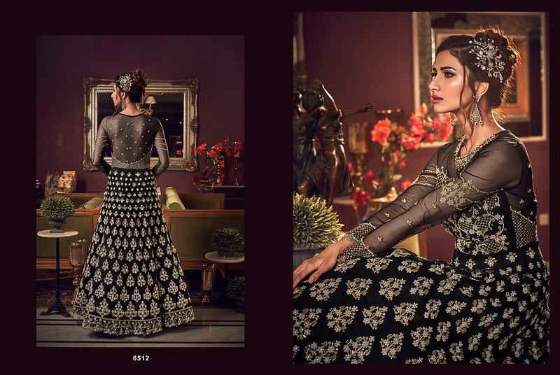 Swagat Presents Snow-white 6501 To 6512 Series Bridal Designer Gown Catalogue Wholesaler And Exporters