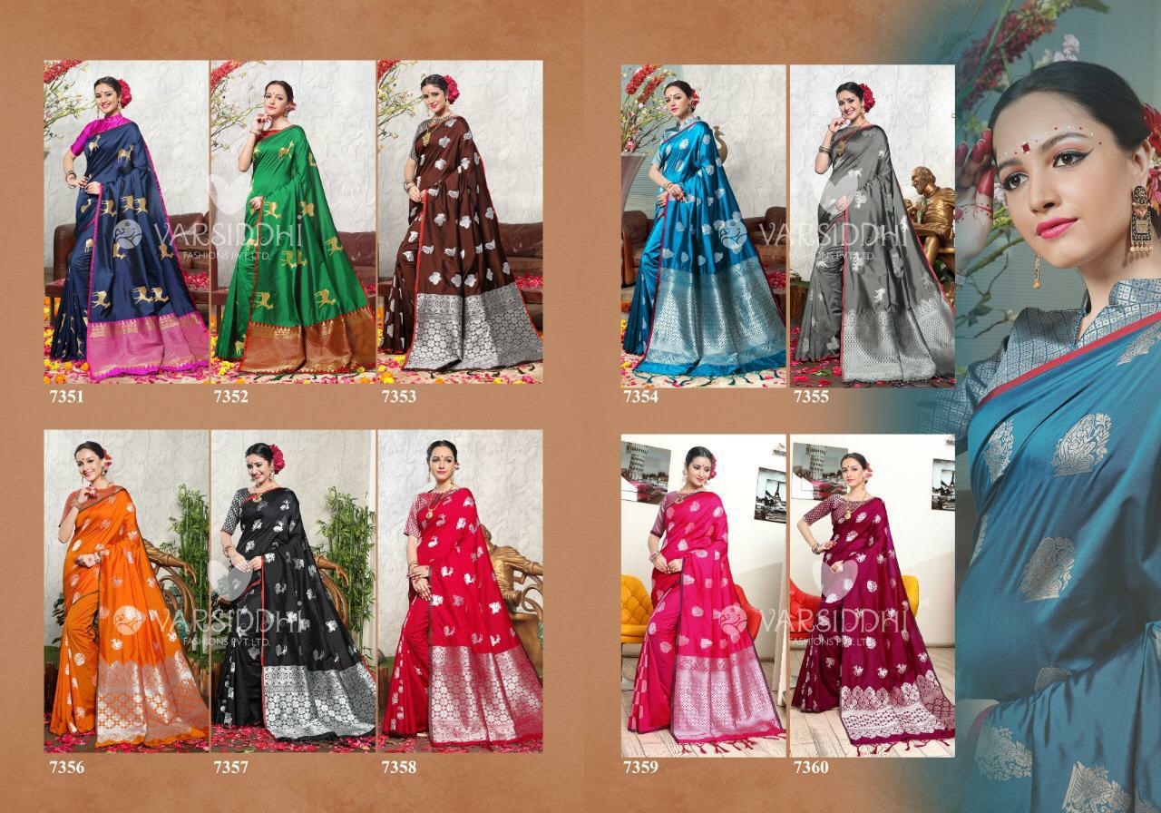 Mintorshi Presents Shivanjali Traditional Wear Silk Sarees Catalogue Wholesaler