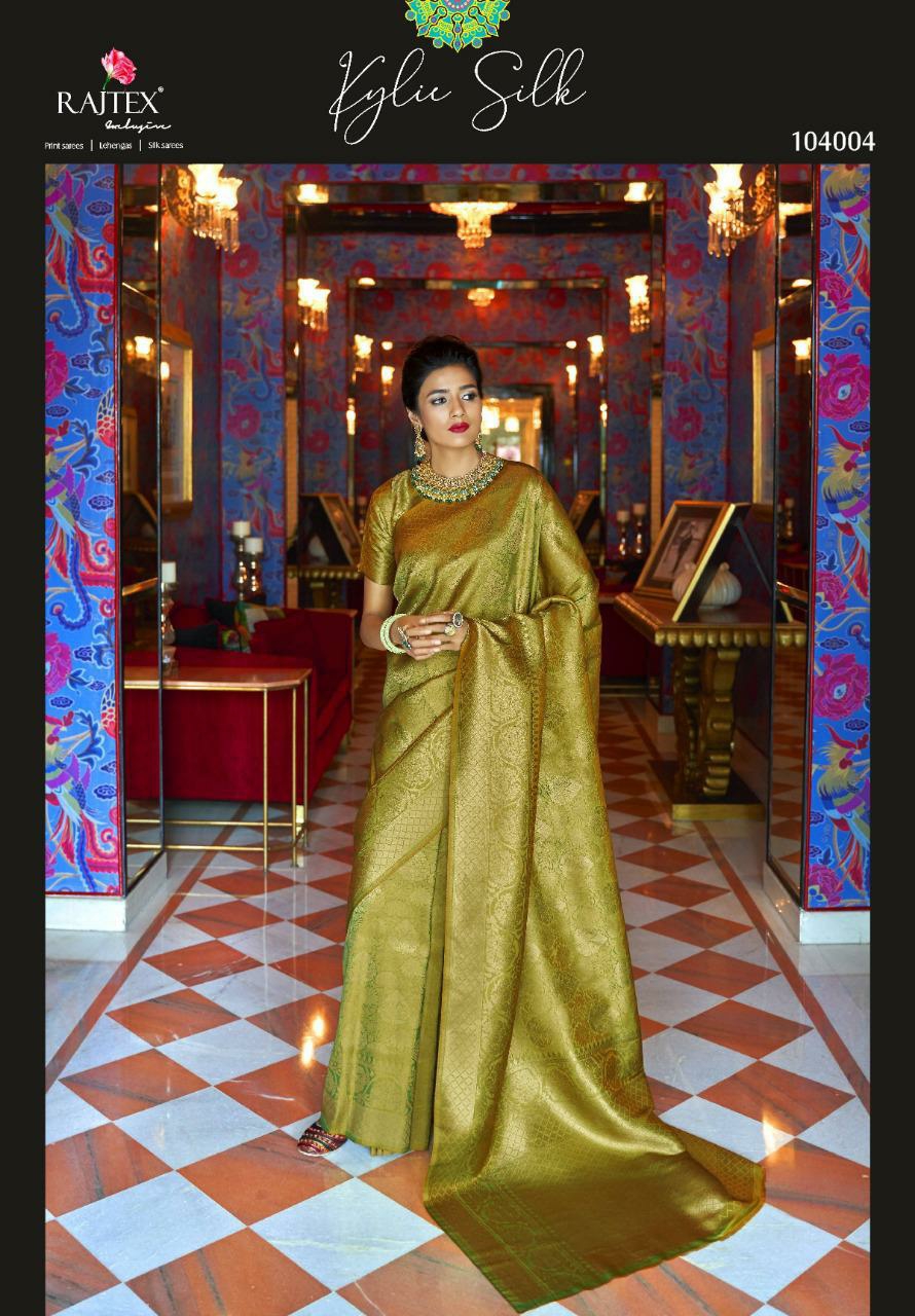 Rajtex Presents Kylie Silk Traditional Wear Soft Silk Sarees Catalogue Wholesaler