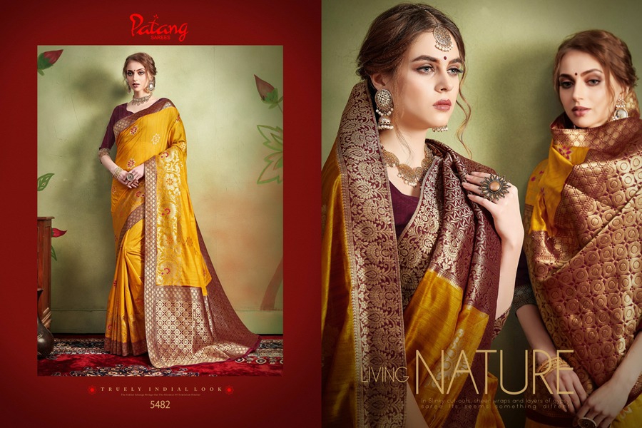 Patang Sarees Presents Anokhi Mongasilk Treaditional Wear Sarees Collection