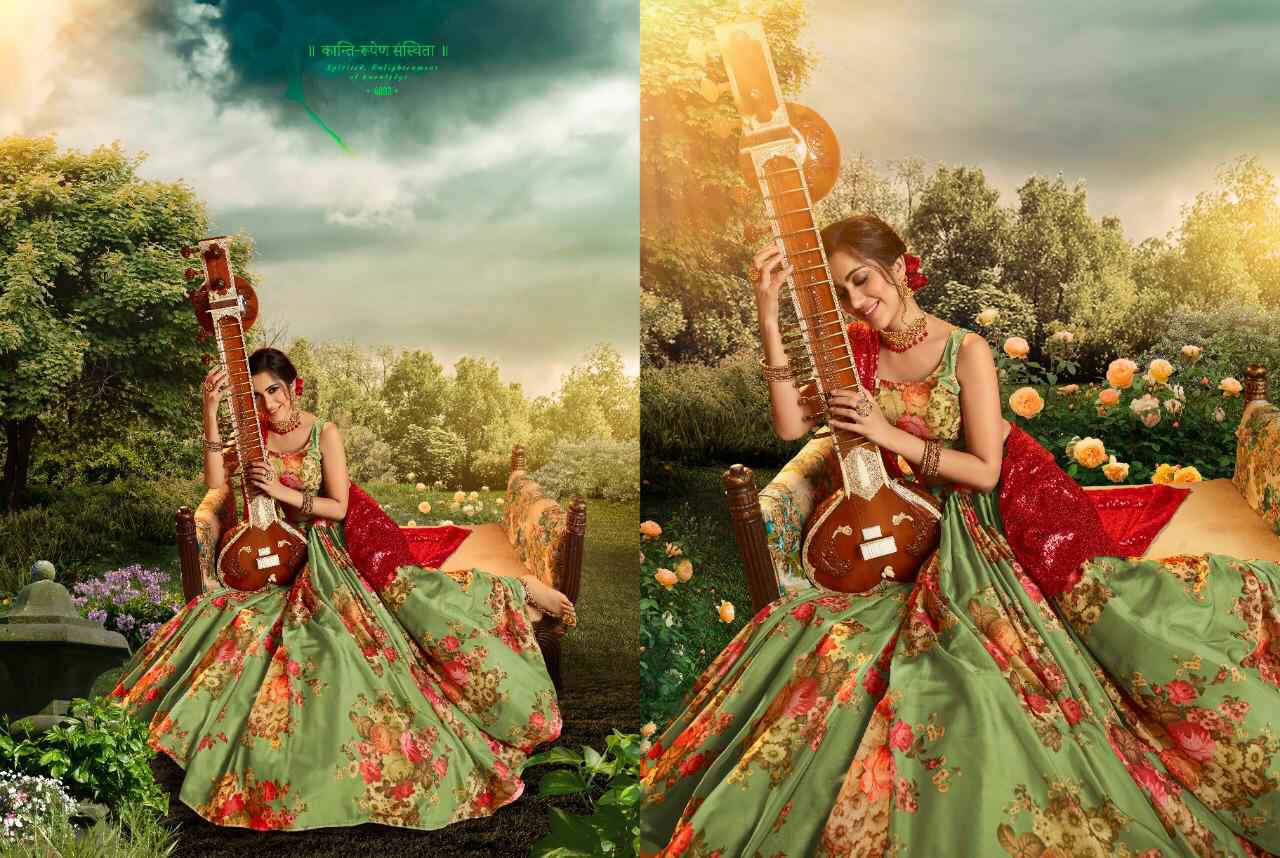 Arya Designer Presents Devi 4801-4807 Series Exclusive Designer Printed Lehenga Choli Cataloge Collection
