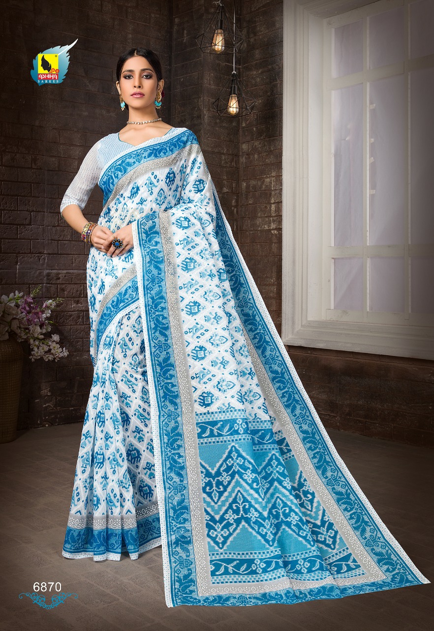 Ashika Sarees Presents Alisha Vol-8 Daily Wear Cotton Silk Sarees Catalog Wholesaler
