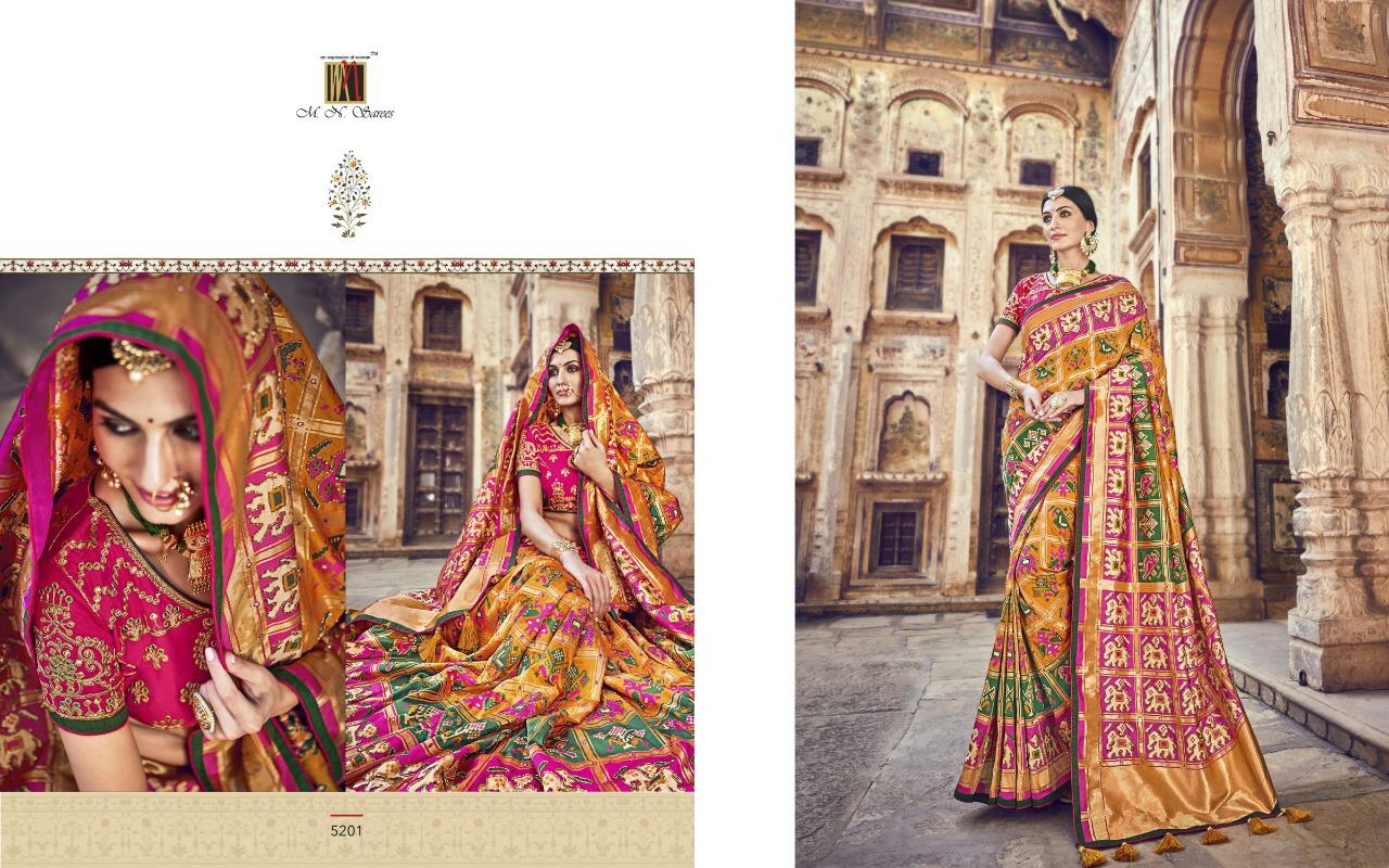 Mn House Presents Resham Dhaga Vol-2 Pure Banarasi Silk Wedding Season Special Bridal Sarees Catalogue Collection