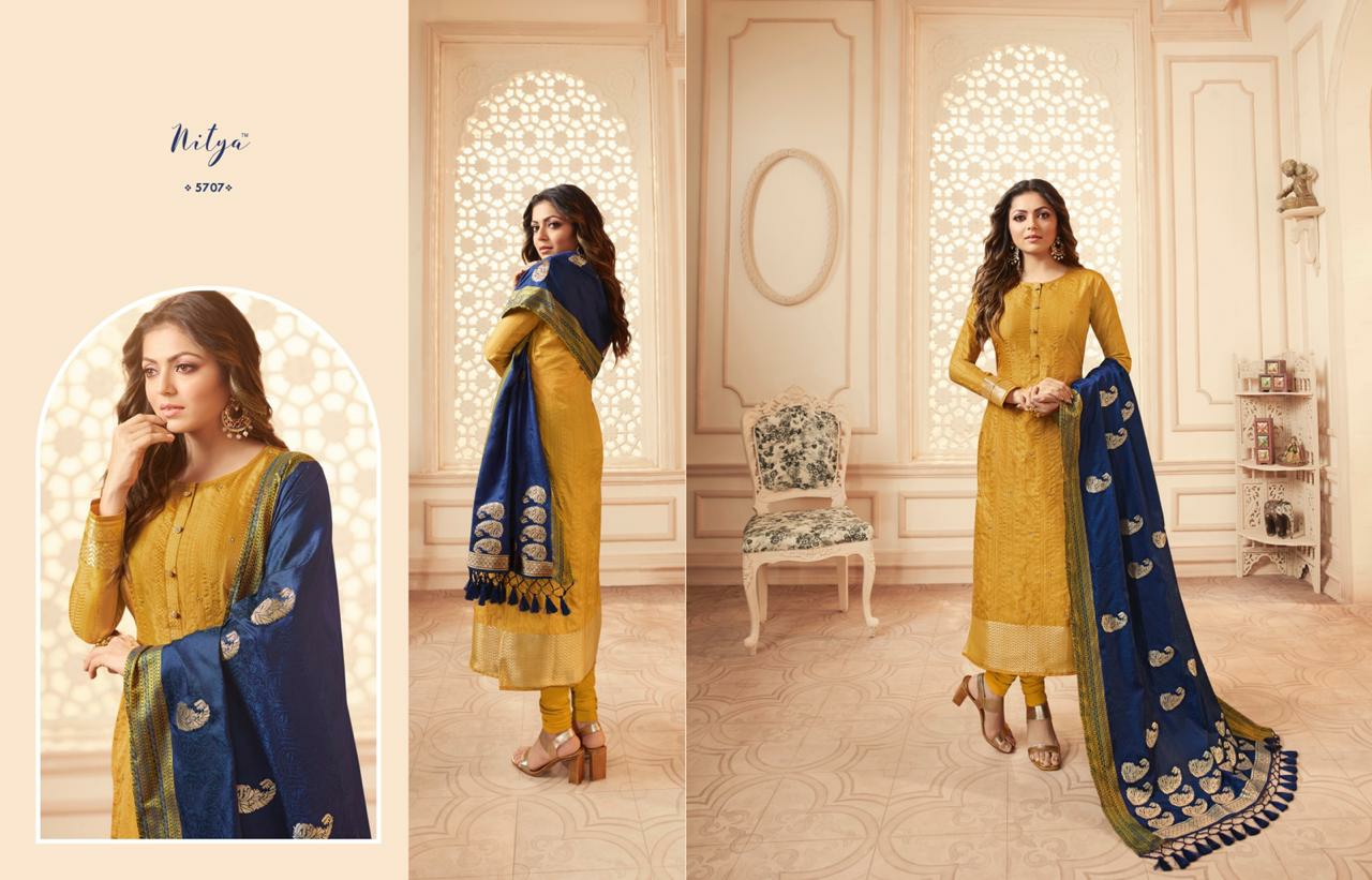 Lt Presents Nitya Vol-157 Exclusive Designer Party Wear Straight Salwar Suit Catalog Wholesaler