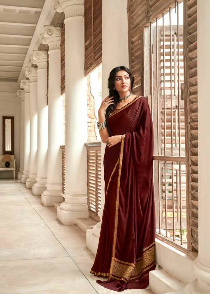 Lt Sarees Presents Nirmaya Fancy Designer Double Blouse Concept Pure Chinon Chiffon Sarees Catalogue Wholesaler And Exporters