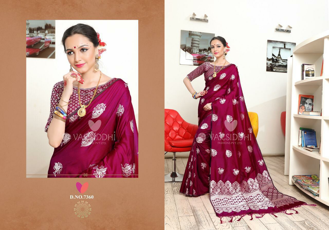 Mintorshi Presents Shivanjali Traditional Wear Silk Sarees Catalogue Wholesaler