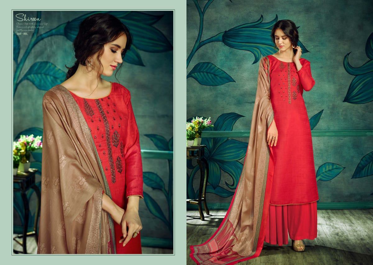 Sargam Print Presents Shireen Vol-2 Beautiful Designer Special Winter Wear Pashmina Plazzo Style Salwar Suit Catalogue Wholesaler