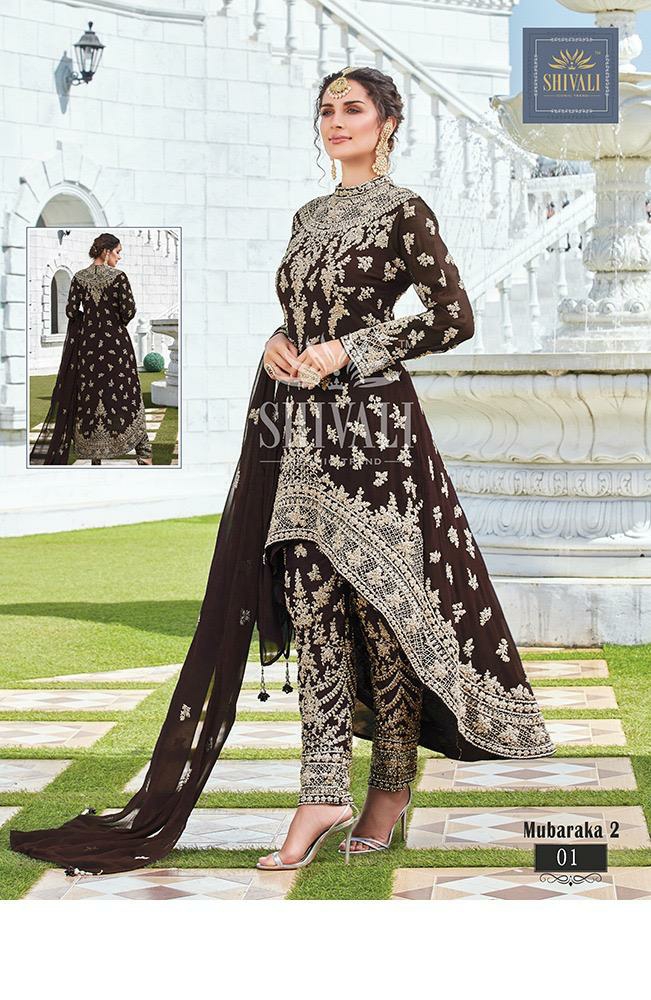 Shivali Presents Mubaraka Vol-2 Heavy Designer Pakistan Style Bridal Salwar Kameez Readymade Catalog