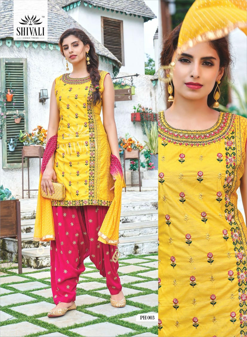 Shivali Presents Patiyala House Punjabi Style Readymade Salwar Suit Catalogue Wholesaler And Exporters