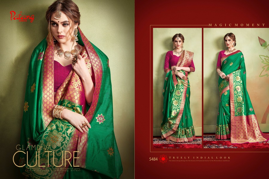 Patang Sarees Presents Anokhi Mongasilk Treaditional Wear Sarees Collection