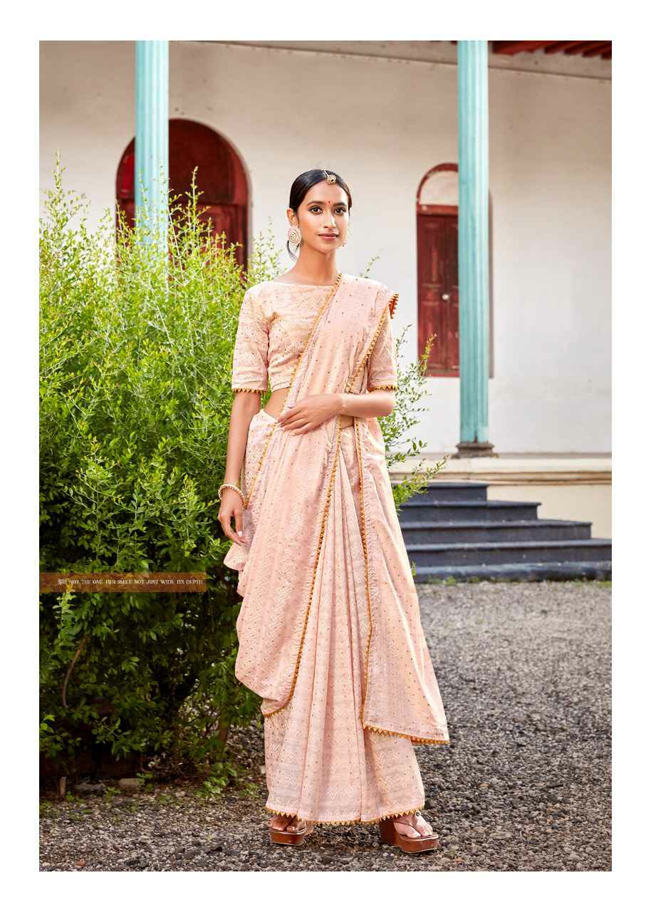 Lt Sarees Presents Khara Kapas Gold Printed Exclusive Designer Cotton Sarees Catalogue Wholesaler