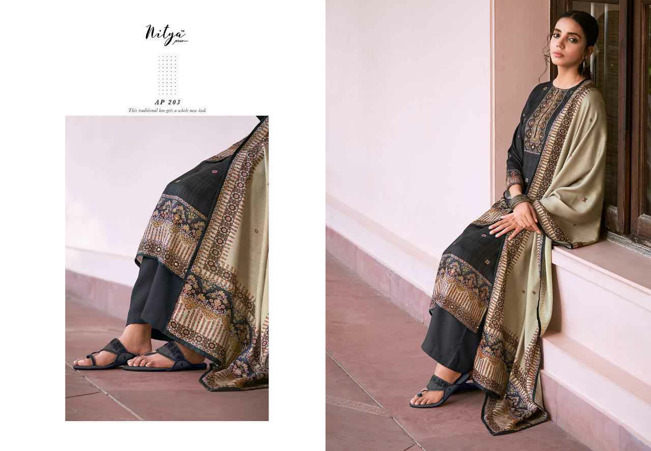 Lt Presents Nitya Amira Digital Printed Winter Wear Special Pashmina Salwar Suit Catalog Wholesaler