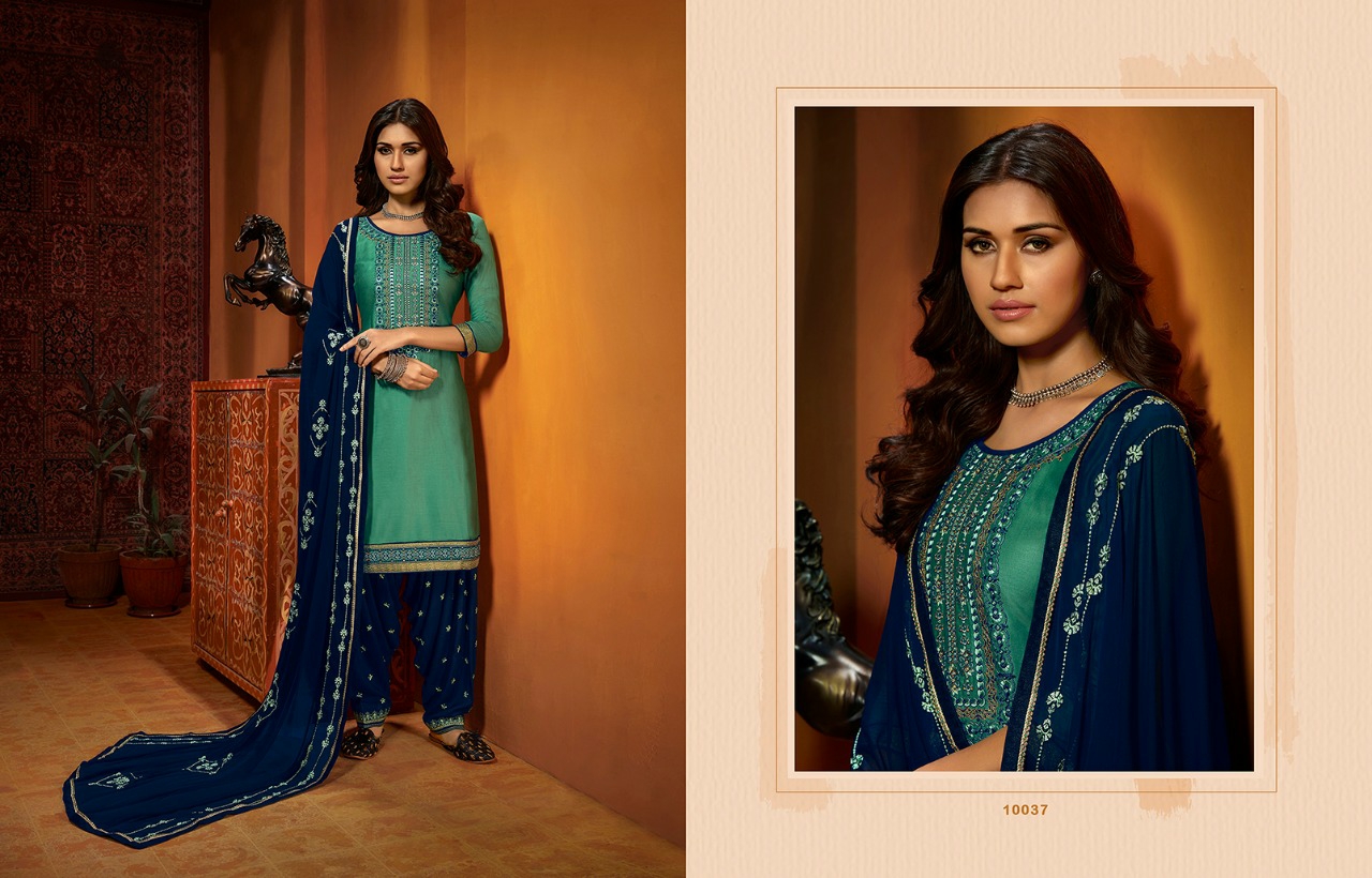 Kajree Fashion Presents Fashion Of Patiala Vol-25 Punjabi Style Cotton Readymade Patiala Salwar Suit Catalogue Wholesaler