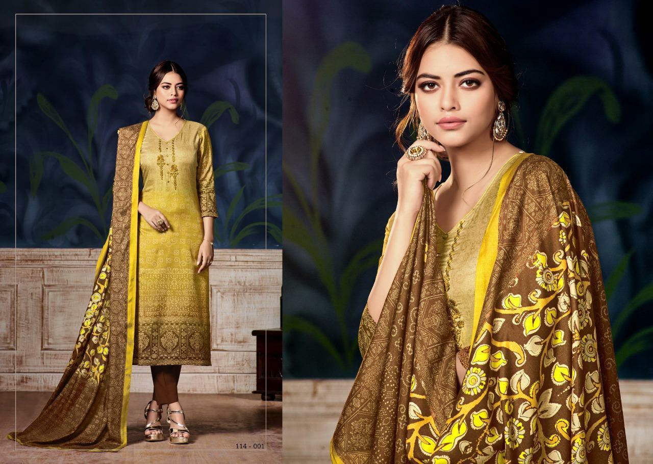 Sargam Print Presents Festive Silk Crepe Digital Printed Straight Salwar Suit Catalog Wholesaler
