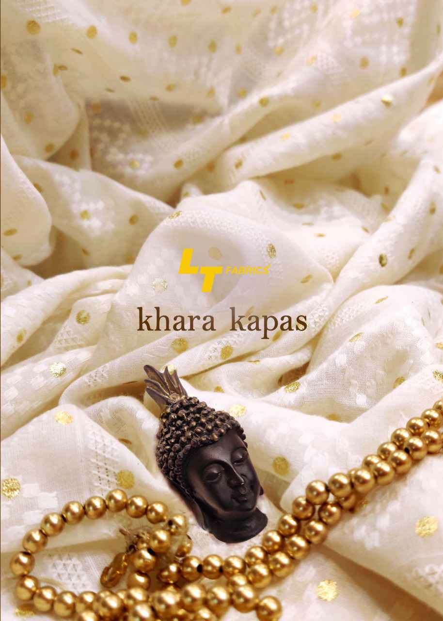 Lt Sarees Presents Khara Kapas Gold Printed Exclusive Designer Cotton Sarees Catalogue Wholesaler
