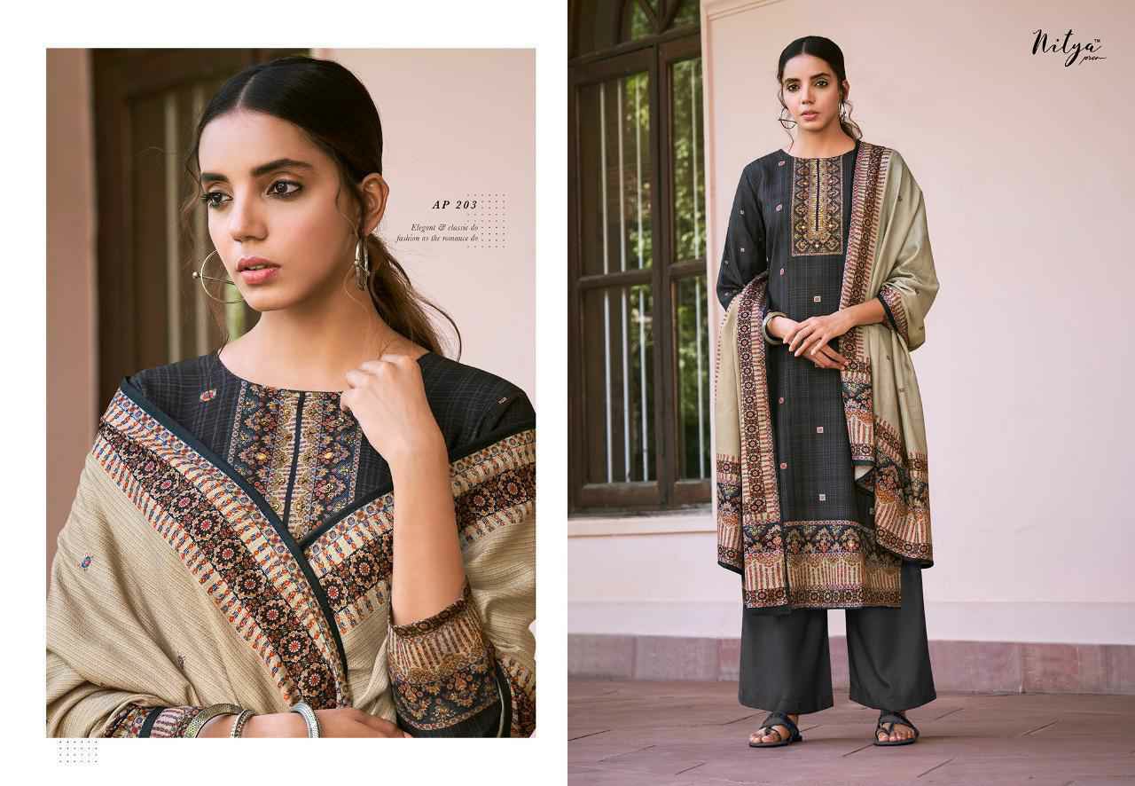 Lt Presents Nitya Amira Digital Printed Winter Wear Special Pashmina Salwar Suit Catalog Wholesaler