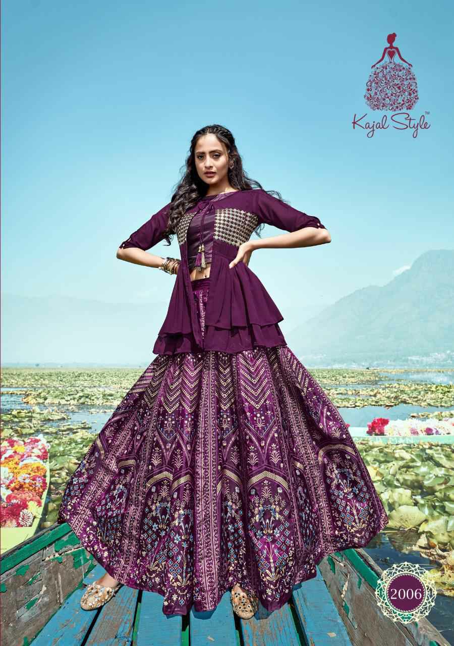 Kajal Style Presents Fashion Holic Vol-2 Letest Designer Party Wear Kurtis Catalog Wholesaler