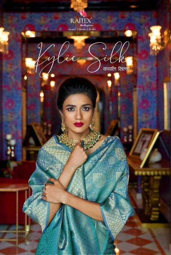 Rajtex Presents Kylie Silk Traditional Wear Soft Silk Sarees Catalogue Wholesaler