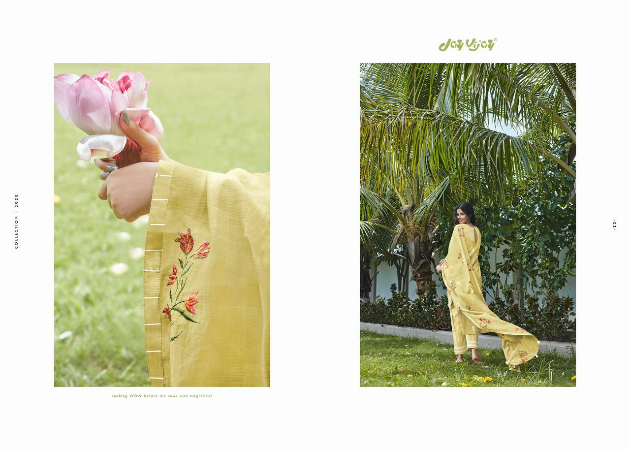 Jay Vijay Presents Laurel Vol-2 Lawn Cotton Khadi Print Salwar Kameez Wholesaler