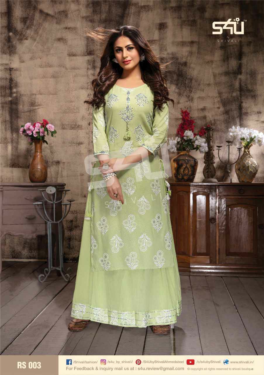 S4u Presents Retro Skirt Designer Party Wear Lucknowi Work Crop Top Collection At Wholesale