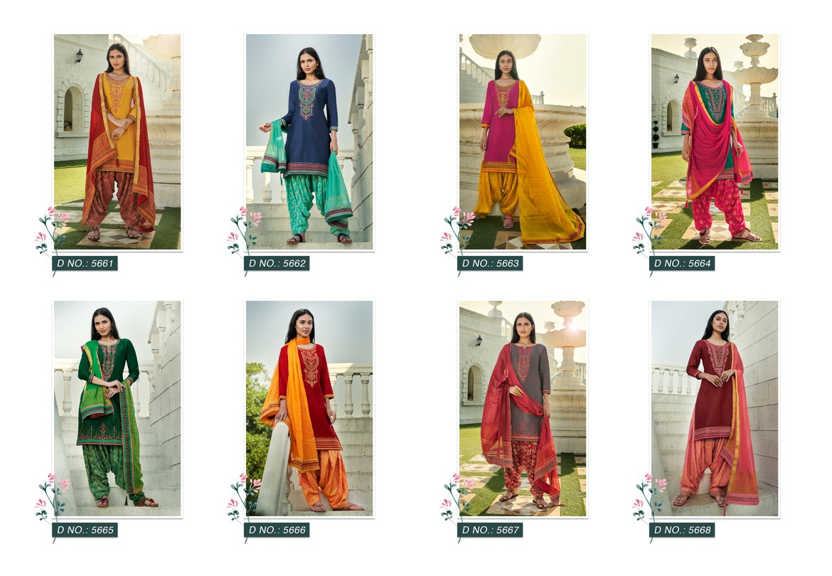 Kessi Presents Shangar By Patiala House Vol-18 Jam Silk With Embroidery Work Punjabi Style Patiala Salwar Suit Catalogue Wholesaler