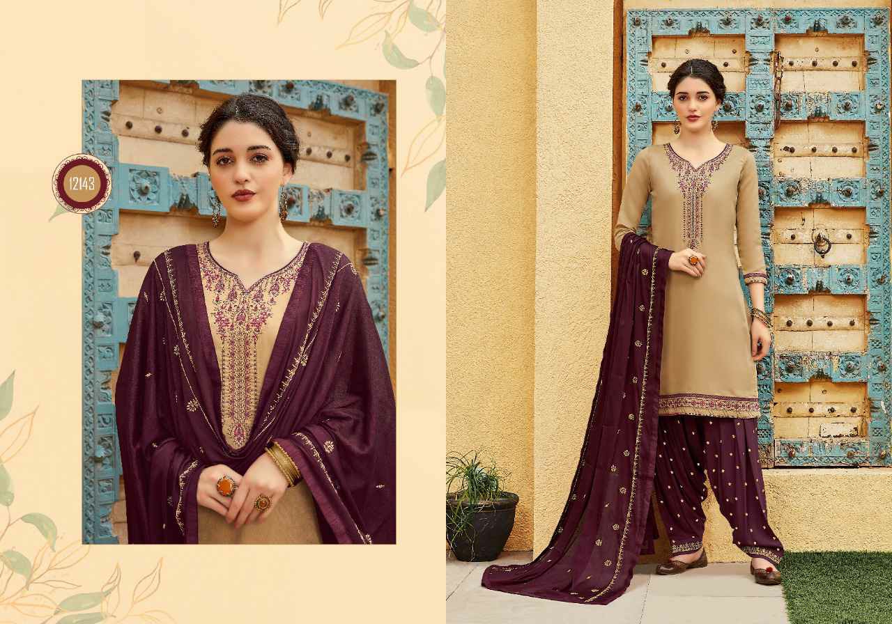 Kajree Presents Fashion Of Patiala Vol-27 Beautiful Designer Party Wear Punjabi Style Patiala Salwar Suit Catalogue Wholesaler
