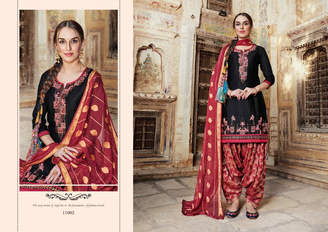 Kajree Presents Rivaaz By Patiala Vol-5 Punjabi Style Readymade Patiala Salwar Kameez Catalogue Wholesaler