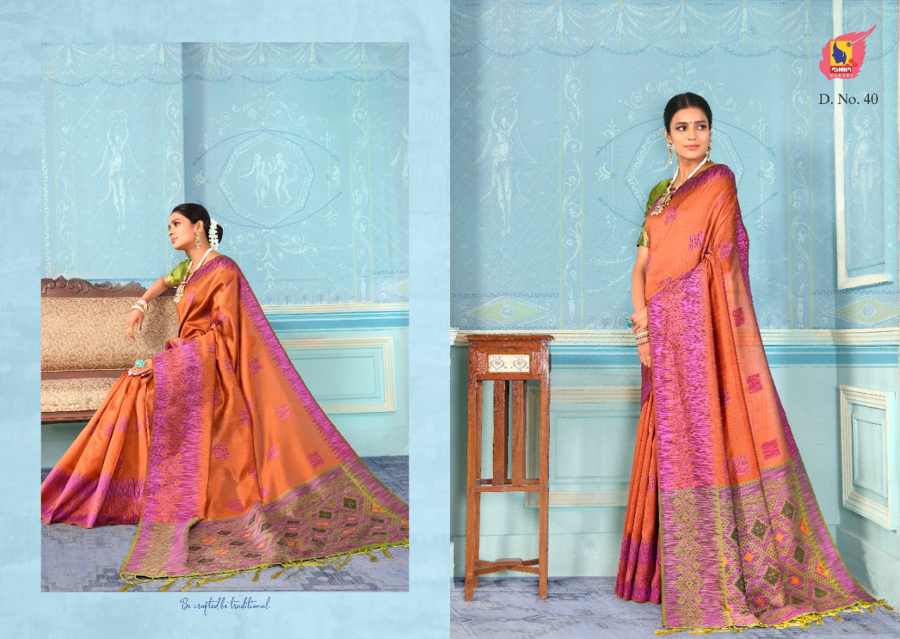 Ashika Sarees Presents Mrignaini Silk Bhanalpuri Silk Beautiful Designer Sarees Cataloge Wholesaler
