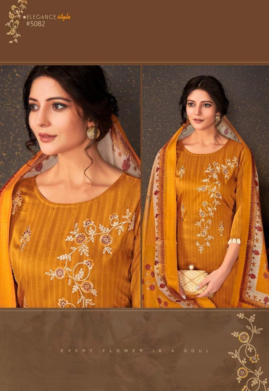 Lily And Lali Presents Madhubala Bemberg Silk Readymade Salwar Suit Cataloge Collection