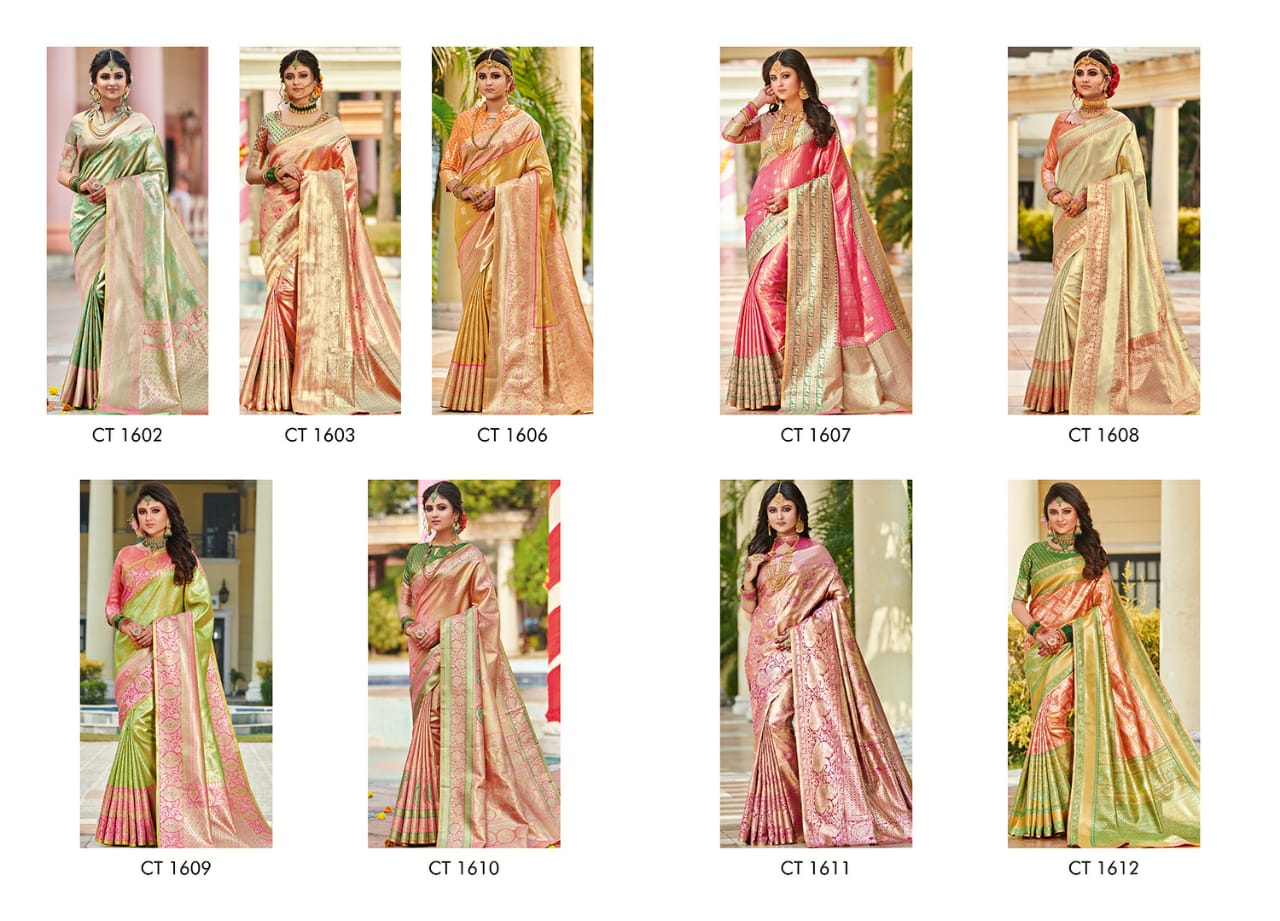 Maghdoot Presents Kanjivaram Heavy Exclusive Designer Kanjivaram Silk Sarees Cataloge Wholesaler