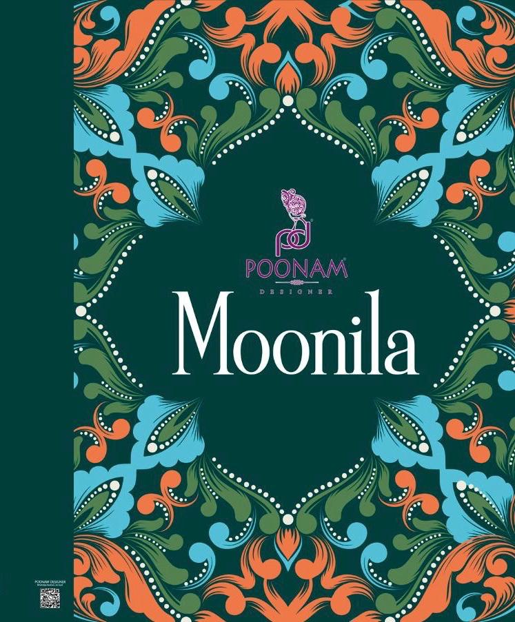 Poonam Presents Moonila Rayon Long Designer Kurtis Catalog Wholesaler