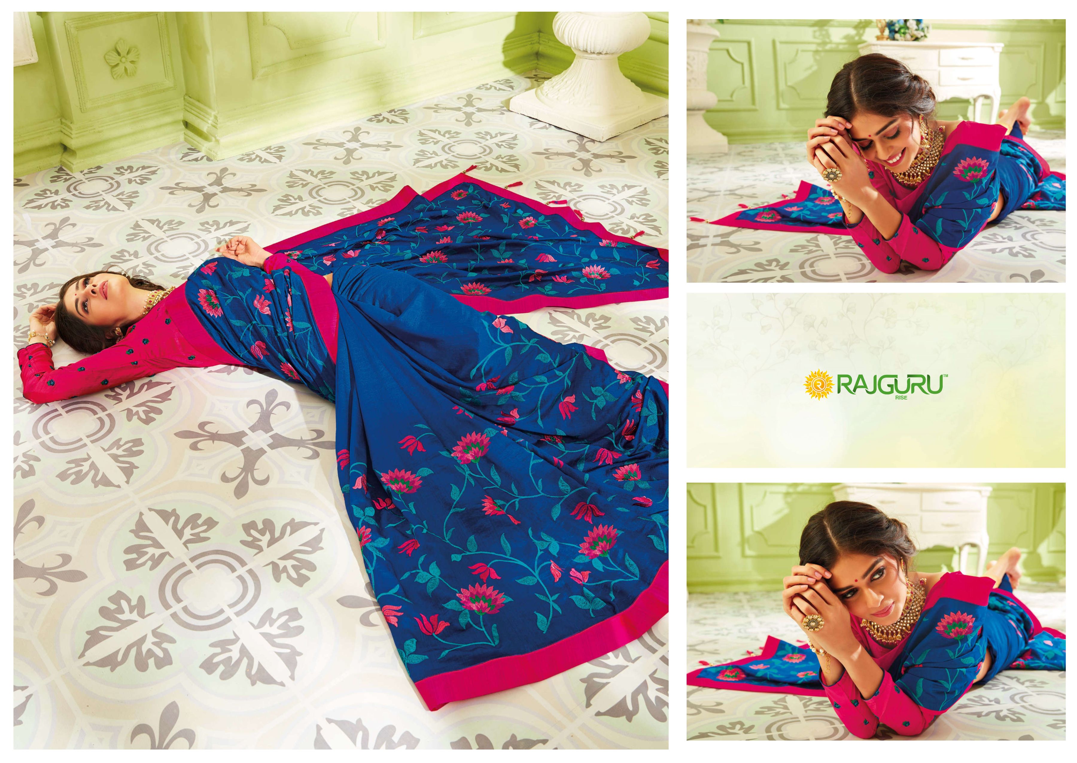 Rajguru Presents Saachi Exclusive Designer Party Wear Sarees Catalogue Wholesaler And Exporters