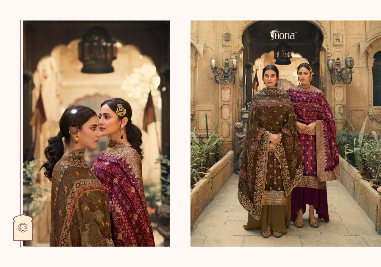 Fiona Presents Saanvi Heavy Designer Attractive Rich Looking Salwar Kameez Catalog Wholesaler And Exporter