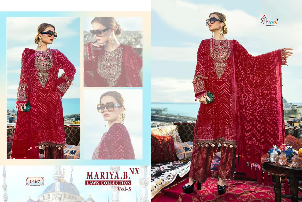 shree fabs maria b lawn collection