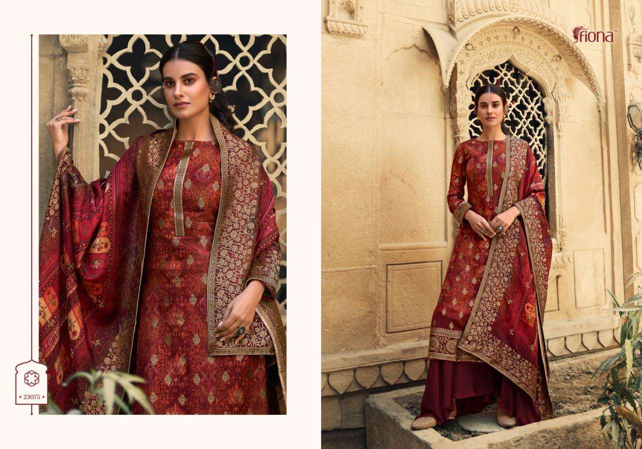 Fiona Presents Saanvi Heavy Designer Attractive Rich Looking Salwar Kameez Catalog Wholesaler And Exporter